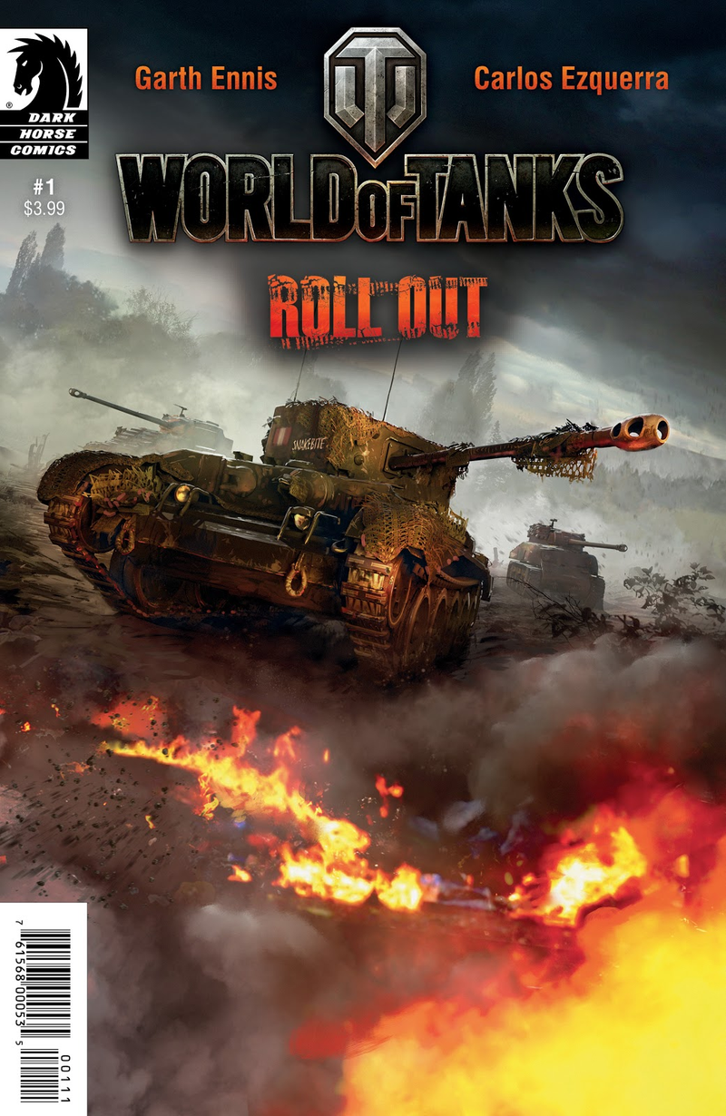 Illustration for article titled Preacher Writer Garth Ennis Will Write A New World of Tanks Comic Book